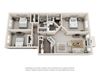 The Lakehouse Apartments The Coast House 3D Floor Plan The Lakehouse Apartments The Coast House 3D Floor Plan